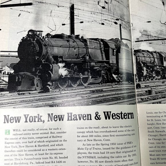 Trains Magazine of Railroading September 1984 u Tourist and Tonnage - Picture 6 of 6